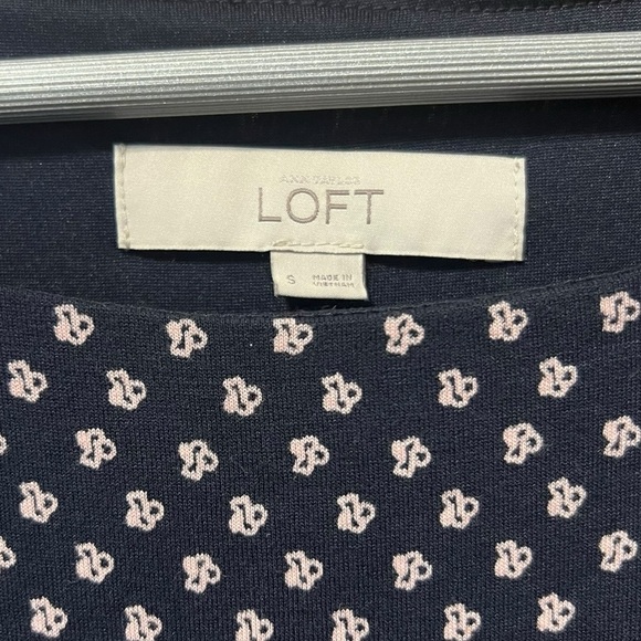 LOFT Flutter Sleeve Dress – Size Small - Picture 5 of 5